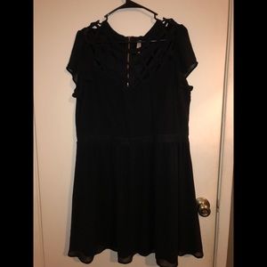 Black cutout dress size XXLarge